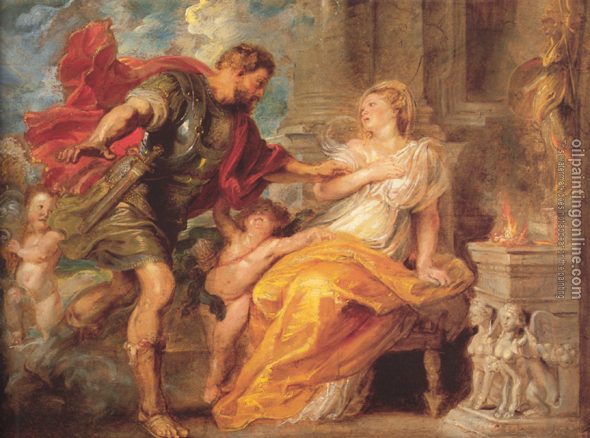 Rubens, Peter Paul - Mars and Rhea Silvia